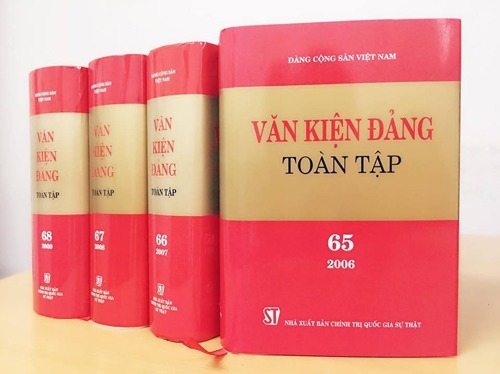 Sắp xuất bản bộ sách Văn kiện Đảng toàn tập